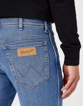 Wrangler Texas Taper Męskie Spodnie Jeansowe New Favorite W12TJX21Y 112322668